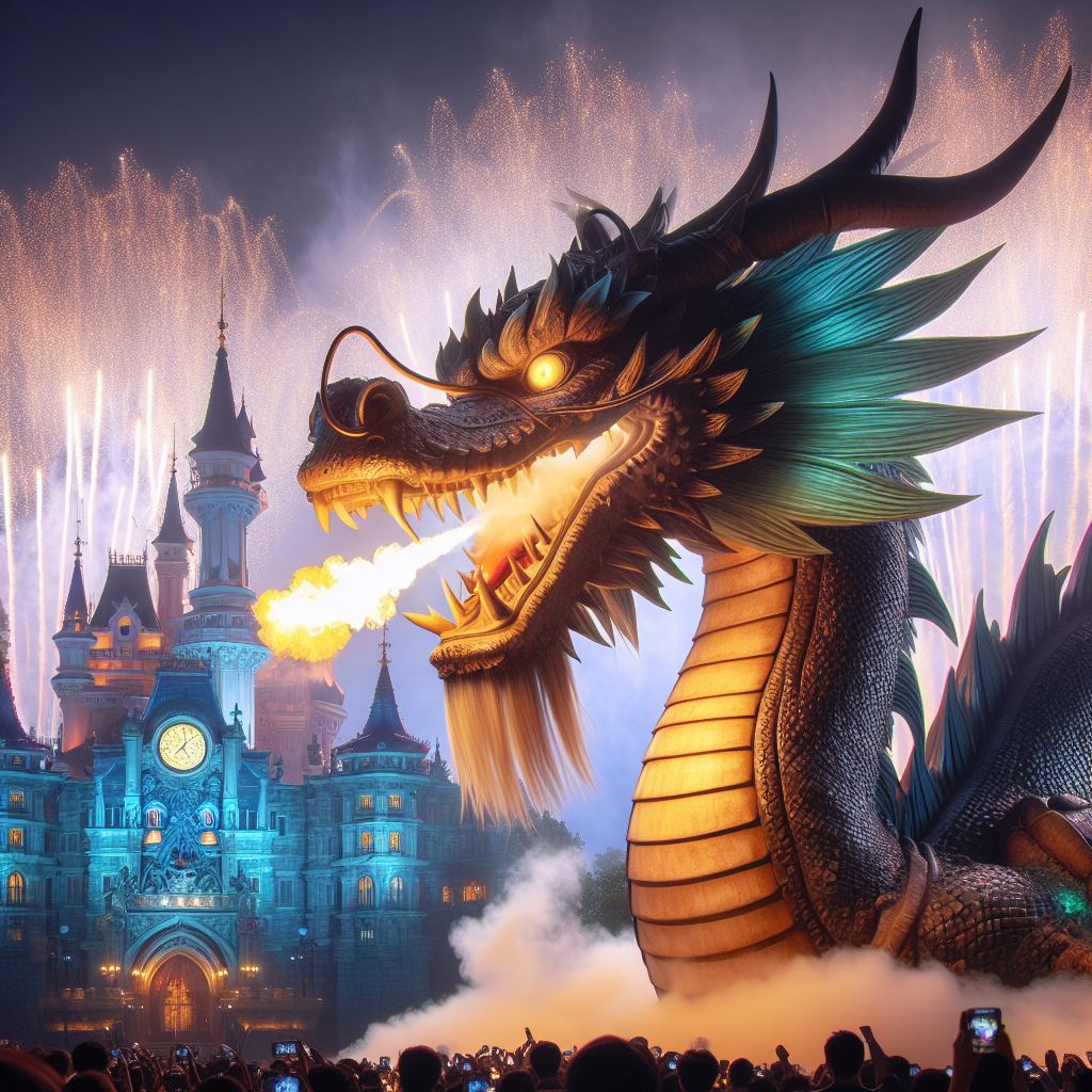 Shanghai Disneyland Park Dragon